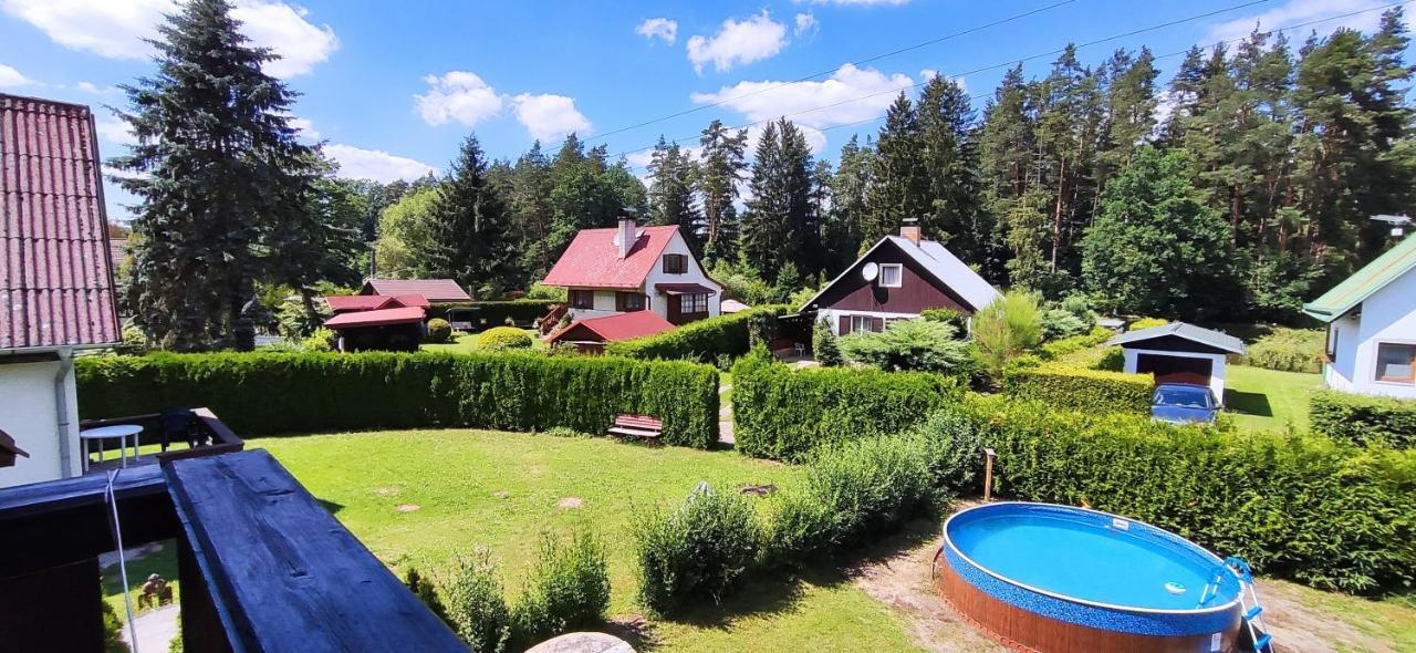 Chata Marecek - V Lesni Osade U Reky Luznice Skalice Buitenkant foto
