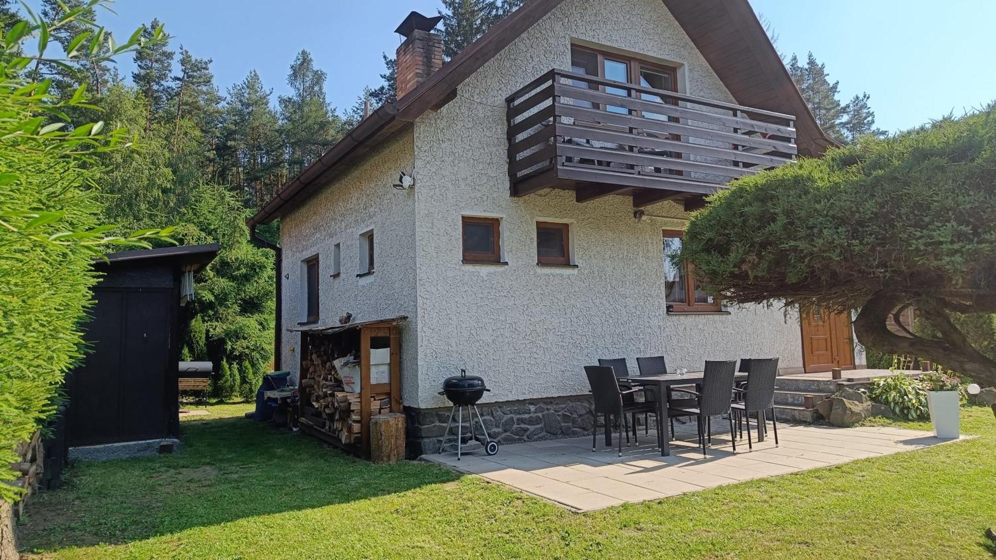 Chata Marecek - V Lesni Osade U Reky Luznice Skalice Buitenkant foto